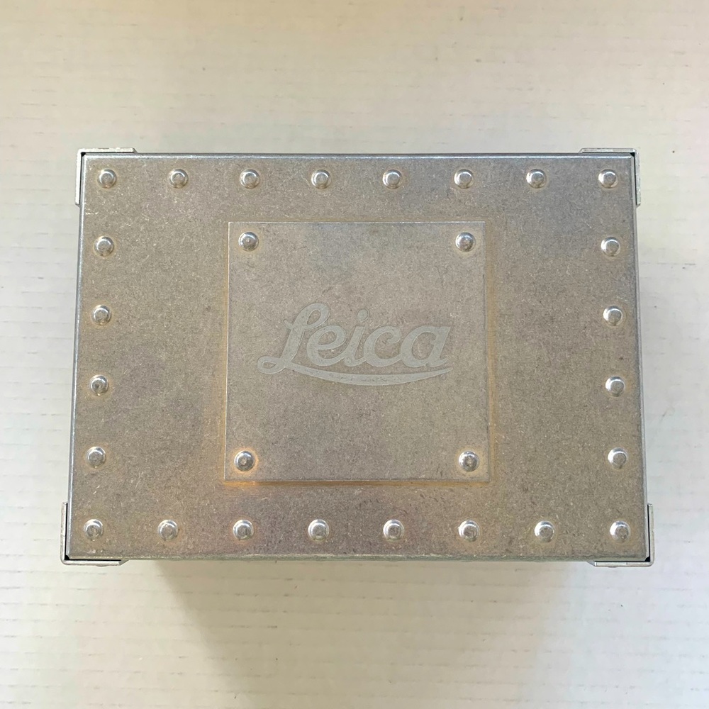 Leica Silver Metal Box